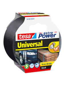 Amerikai szalag TESA extra Power Universal 10 m x 50 mm Fekete (10 m x 5 cm)