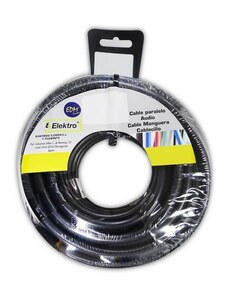 Kábel EDM 10 m Fekete 1,5 mm