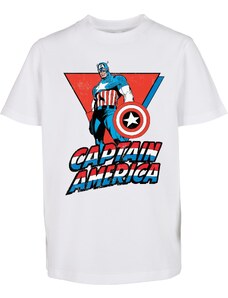 MT Kids Marvel Captain America T-shirt for kids white