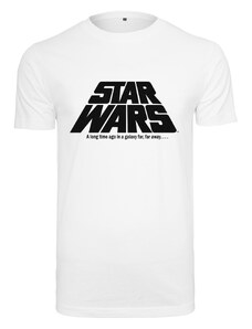 Merchcode White T-shirt with the original Star Wars logo