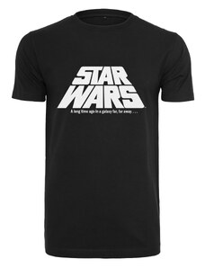 Merchcode Black T-shirt with original Star Wars logo