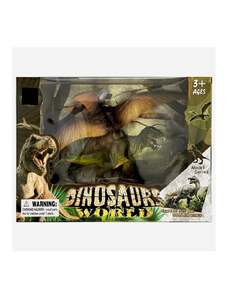 Dinoszaurusz műanyag figura 2db-os szett dobozban