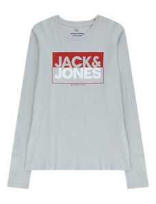 Jack & Jones Junior Póló szürke / piros / fehér