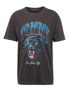 Tommy Jeans Póló 'COLLEGE TIGER' kék / piros / fekete / fehér