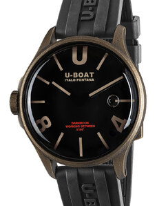 U-Boat 9549 Darkmoon Brown Vintage Mens Watch 40mm