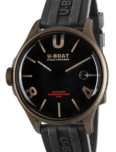 U-Boat 9548 Darkmoon Brown Vintage Mens Watch 44mm