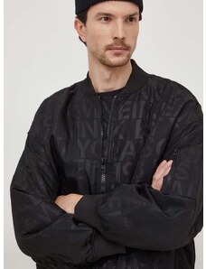 Calvin Klein Jeans bomber dzseki férfi, fekete, átmeneti, oversize