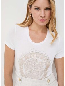 Guess t-shirt CAMELIA női, bézs, W4RI47 J1314