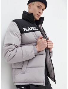 Karl Kani rövid kabát férfi, szürke, téli
