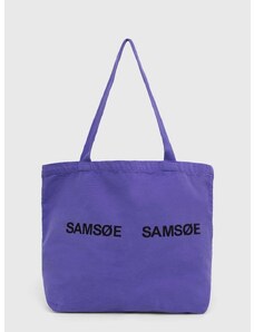 Samsoe Samsoe kézitáska FRINKA lila, F20300113