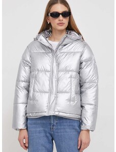 Pepe Jeans rövid kabát MORGAN SILVER női, ezüst, téli