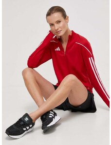 adidas Performance felső TRENING piros, női, nyomott mintás, HS3482