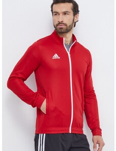 adidas Performance edzős pulóver Entrada 22 piros, nyomott mintás, H57537