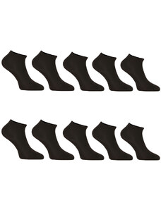 10PACK socks Nedeto low black