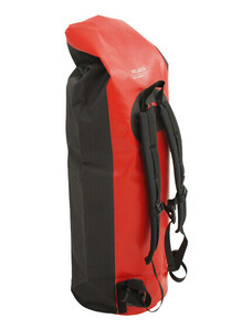 BasicNature Duffelbag vízálló hátizsák Duffel Bag 60 L fekete-piros