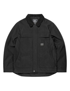 Vintage Industries Elliston kabát, fekete