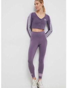 adidas Originals legging lila, női, nyomott mintás