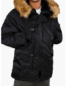 Alpha Industries rövid kabát N3B 116 3 fekete, férfi, téli,