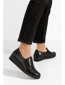 Zapatos Cantrel fekete fűzős női cipő