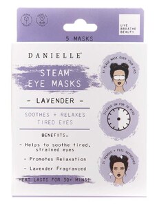 Danielle Beauty szemtapasz Lavender Steam Eye Mask 5 db