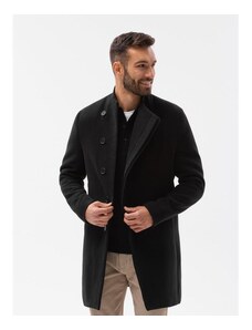 Ombre Clothing Férfi kabát ALVAR fekete