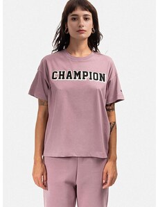 Champion pamut póló lila