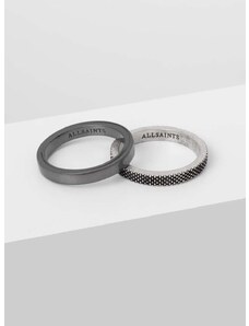 AllSaints ezüst gyűrű 2 db