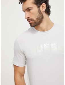 Guess t-shirt GASTON szürke, férfi, nyomott mintás, Z4RI00 J1314