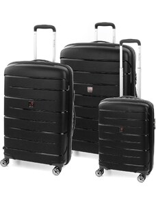 Roncato FLIGHT DLX 4 kerekes bőrönd szett
