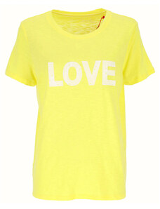 s. Oliver Love citromsárga női póló – 34