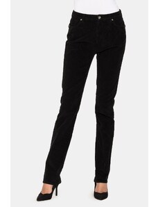 Carrera Jeans fekete kordbársony nadrág
