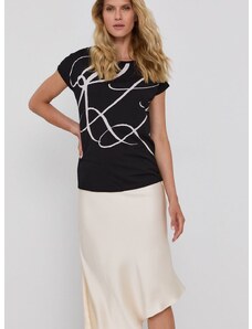 Lauren Ralph Lauren t-shirt női, fekete