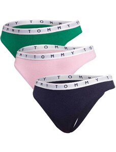 Tommy Hilfiger Woman's 3Pack Thong Brief UW0UW025210V3