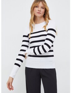 Guess pulóver ELINOR könnyű, női, fehér, W2YR30 Z2V62