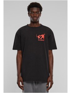 MT Upscale Men's T-Shirt Ultraprovocateur Acid Heavy Oversize Tee - Black