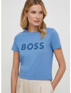 Boss Orange pamut póló BOSS ORANGE női