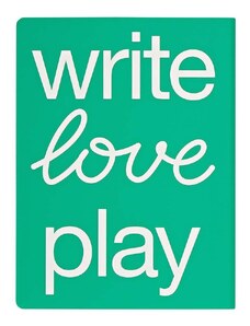 Nuuna jegyzetfüzet Write Love Play