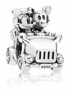 Pandora - Disney, Mickey & Minnie vintage autó charm - 797174