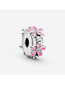 Pandora - Rózsaszín százszorszép klip charm - 798809C01