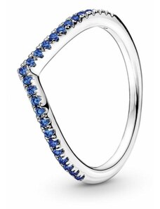 Pandora - Timeless kék ragyogó kívánság gyűrű - 196316C02-50