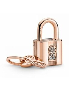 Pandora - Lakat és kulcs rozé charm - 780088C01