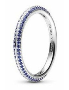 Pandora - me kék pavé gyűrű - 199679C03-48