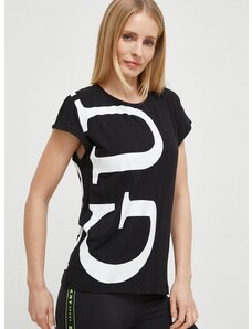 Guess t-shirt GIULIA női, fekete, V4RI11 K68D2