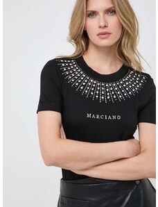 Marciano Guess t-shirt MOLLY női, fekete, 4RGP28 6138A