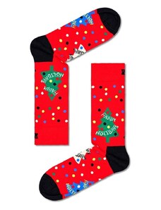 Happy Socks zokni Happy Holidays Sock piros