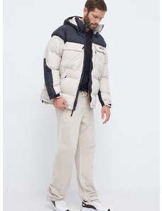 Columbia rövid kabát Ballistic Ridge Oversized Puffer férfi, bézs, téli, oversize,