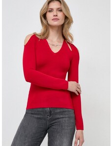 Karl Lagerfeld pulóver női, piros