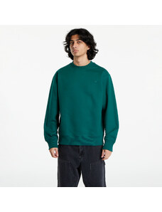 Férfi kapucnis pulóver adidas Originals Adicolor Contempo Crewneck Collegiate Green