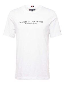 TOMMY HILFIGER Póló 'NEW YORK' fekete / fehér