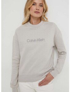 Calvin Klein felső szürke, női, nyomott mintás